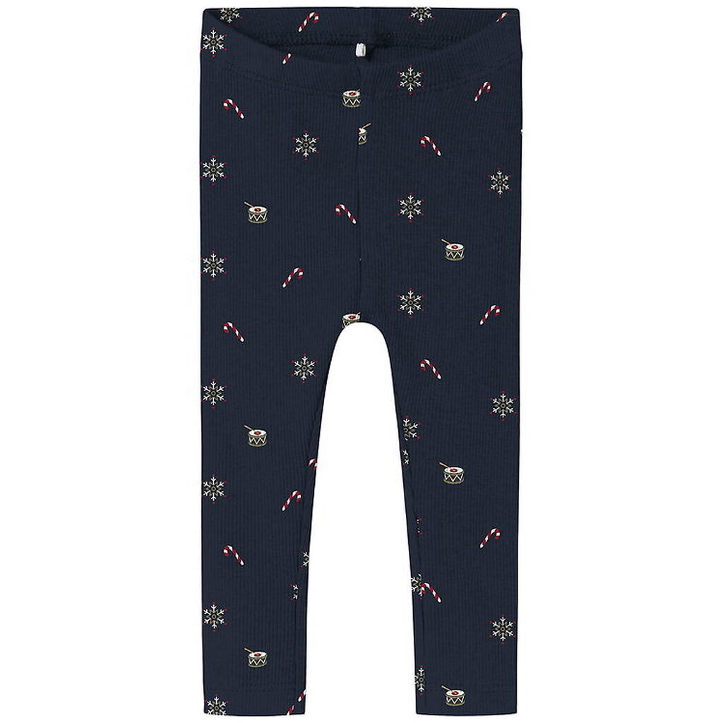 Name It Leggings - Rib - NbnRoko - Navy Blazer