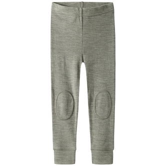 Name It Leggings - Uld - Rib - Noos - NmnWax - Dried Sage