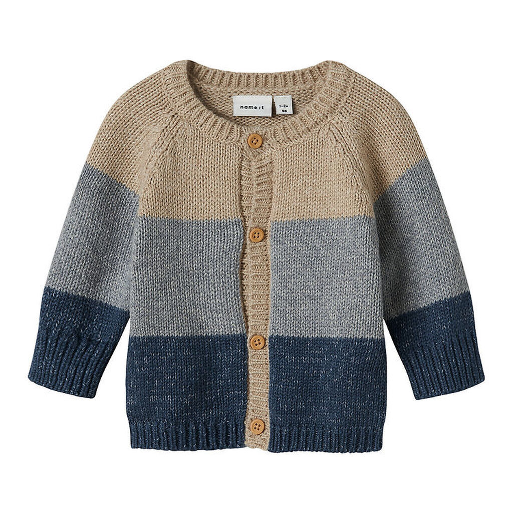 Name It Cardigan - Strik - NbmNoller - Insignia Blue