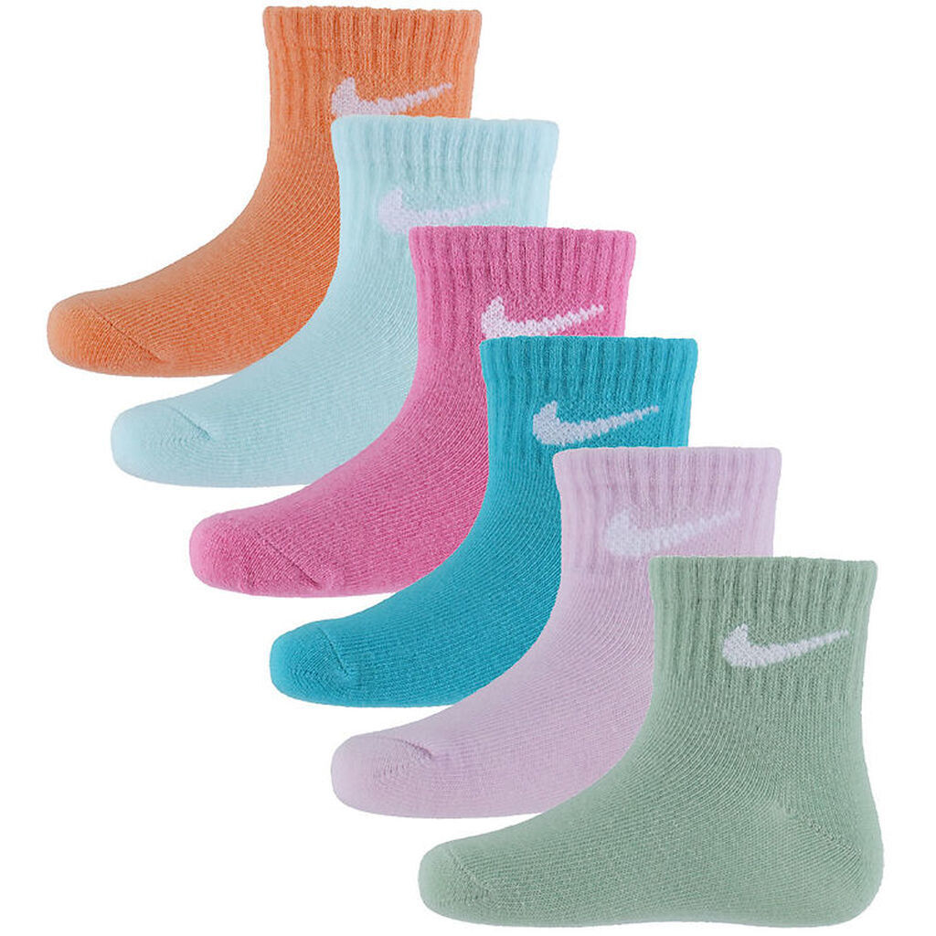 Nike Ankelstrømper - 6-pak - Multifarvet