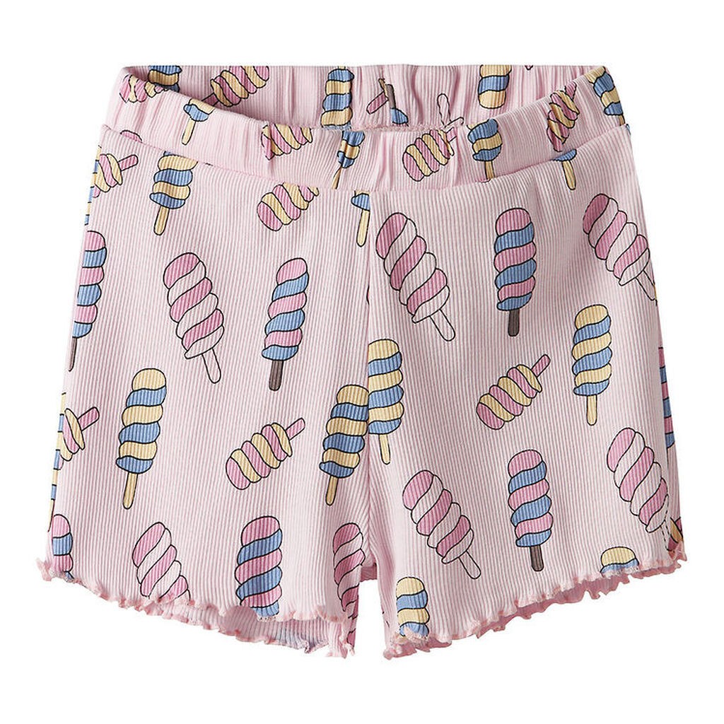 Name It Shorts - Rib - NmfVemma - Ballerina/Icecream