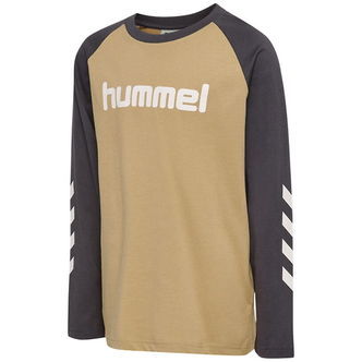 Hummel Bluse - HmlJR - Cornstalk m. Logo