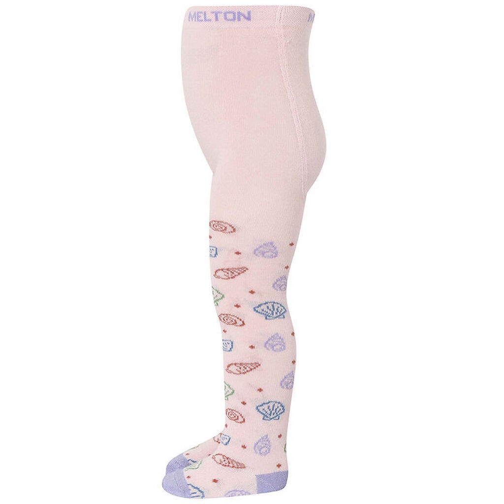 Melton Strømpebukser - Crystal Pink