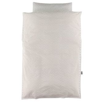 Nørgaard Madsens Sengetøj - Baby - Hvid m. Broderi