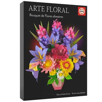 Educa Kreasæt - Floral Art - Bouquet Of Wild Flowers
