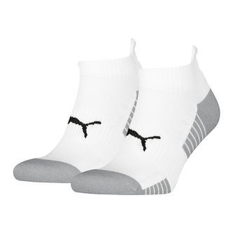 Puma Ankelstrømper - Sport - 2-pak - Hvid