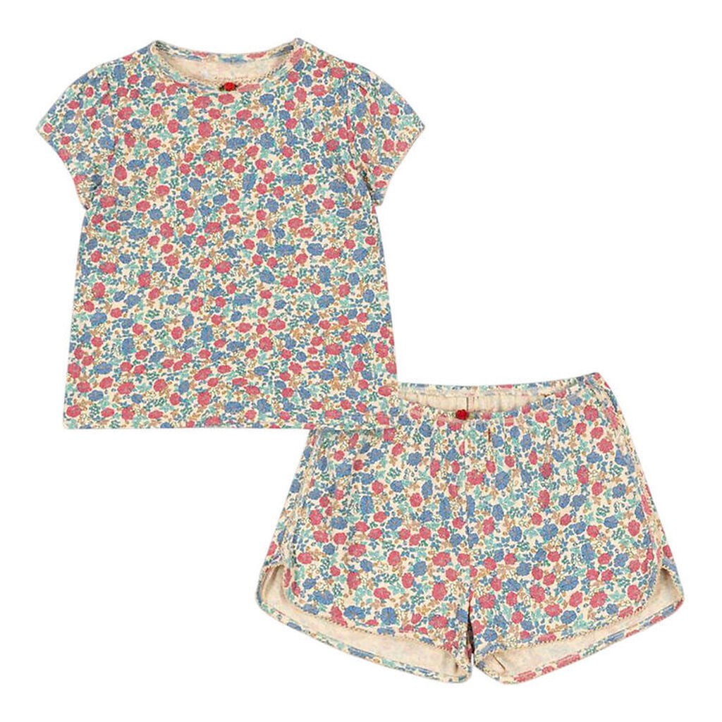 Konges Sløjd Shortssæt - T-shirt/Shorts - Jada - Fiola