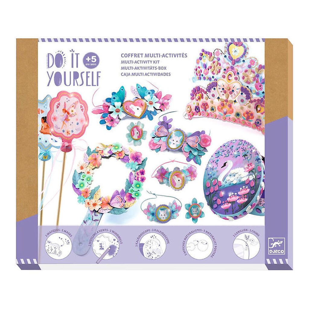 Djeco Kreasæt - DIY - Prinsesse Aktiviteter