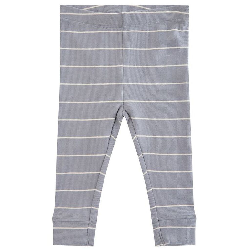 Sofie Schnoor Leggings - Stribet - Stone Blue