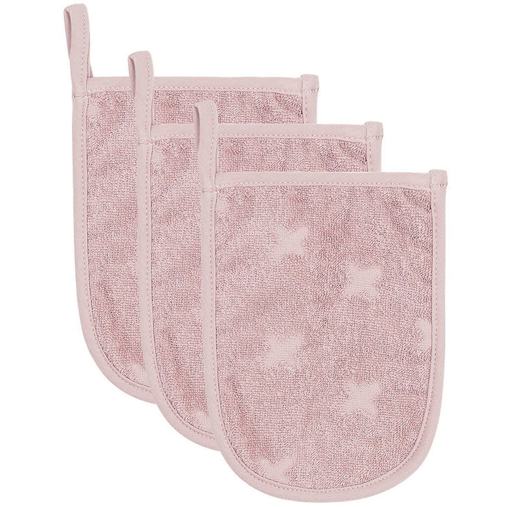 Müsli Badehandske - 3-pak - 14x18 cm - Nightingale