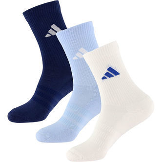adidas Performance Strømper - 3-pak - Dark Blue/Hvid/Glow Blue