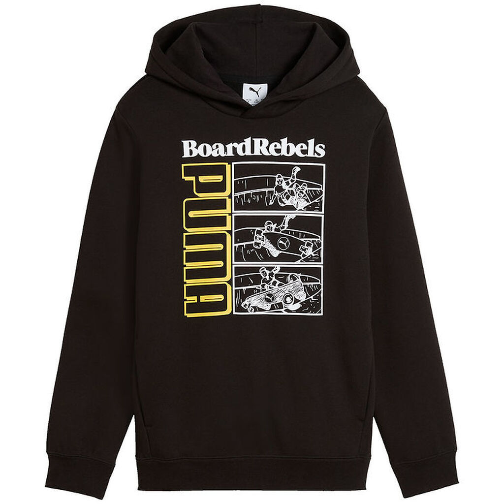 Puma Hættetrøje - Mid90s - Sort m. Print