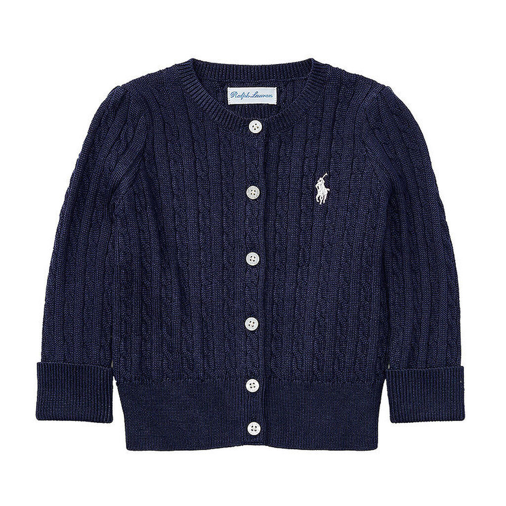 Polo Ralph Lauren Cardigan - Strik - Core Replen - Hunter Navy