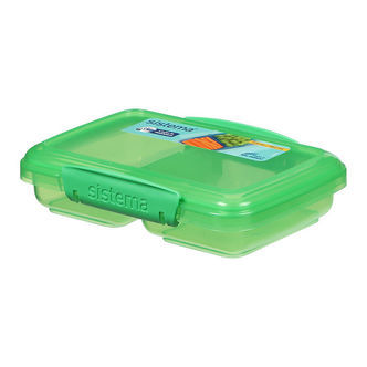 Sistema Madkasse - Small Split - 350 ml - Grøn