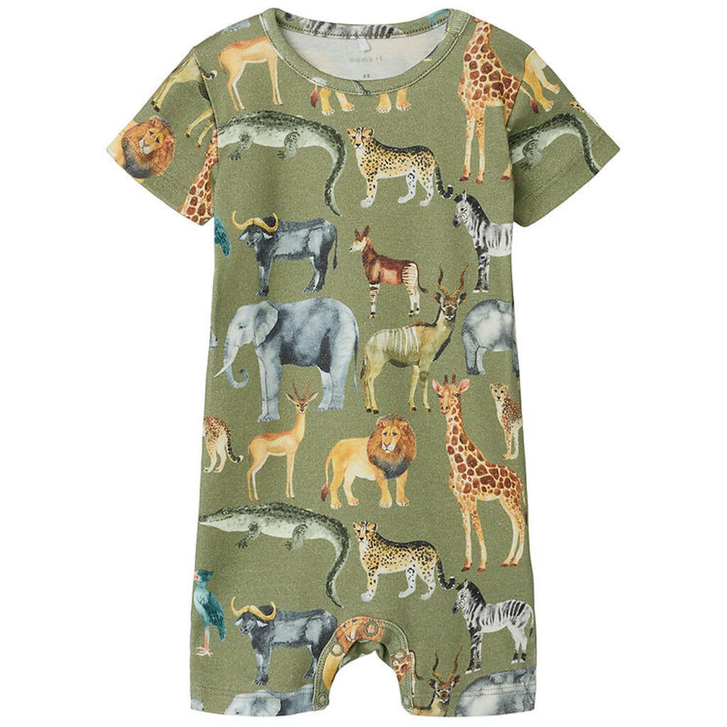 Name It Sommerdragt - NbmJasen - Oil Green