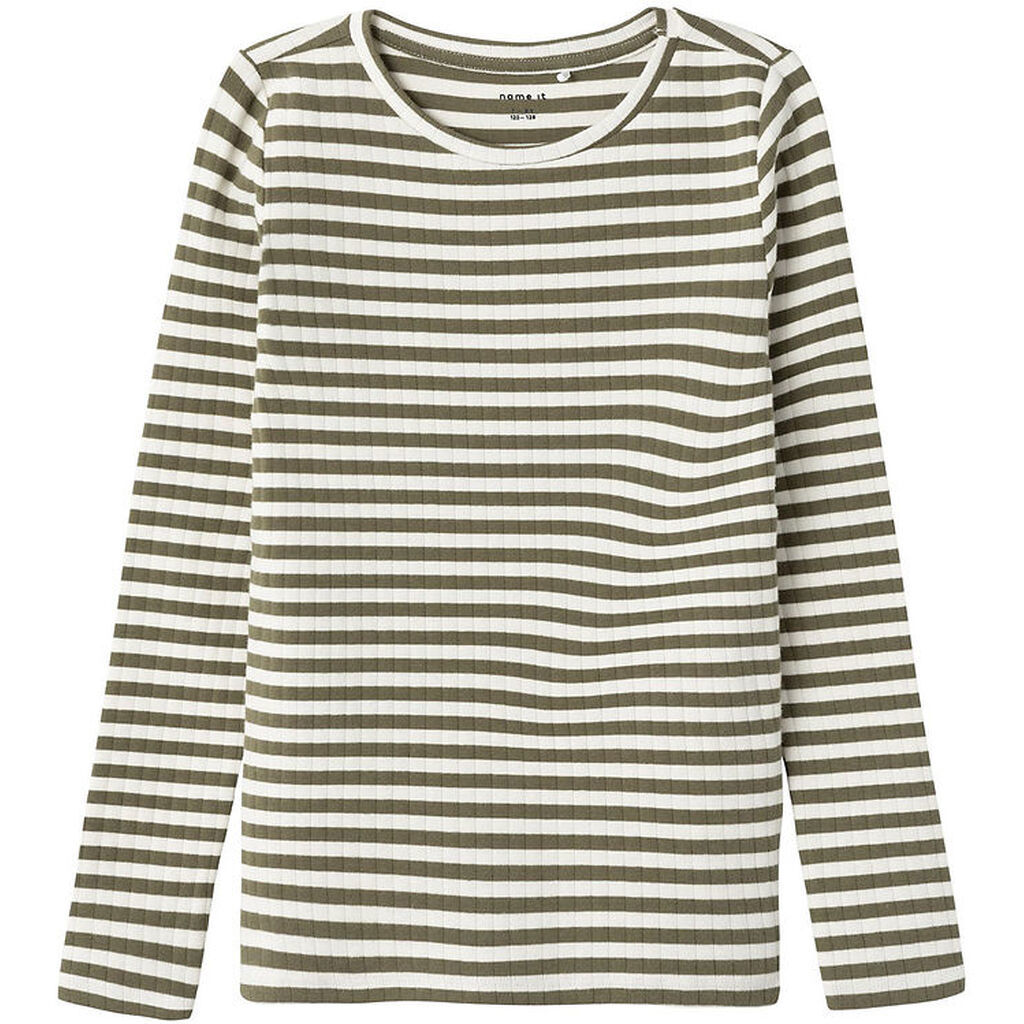 Name It Bluse - Noos - NkfSuraja - Deep Lichen Green/Stripe