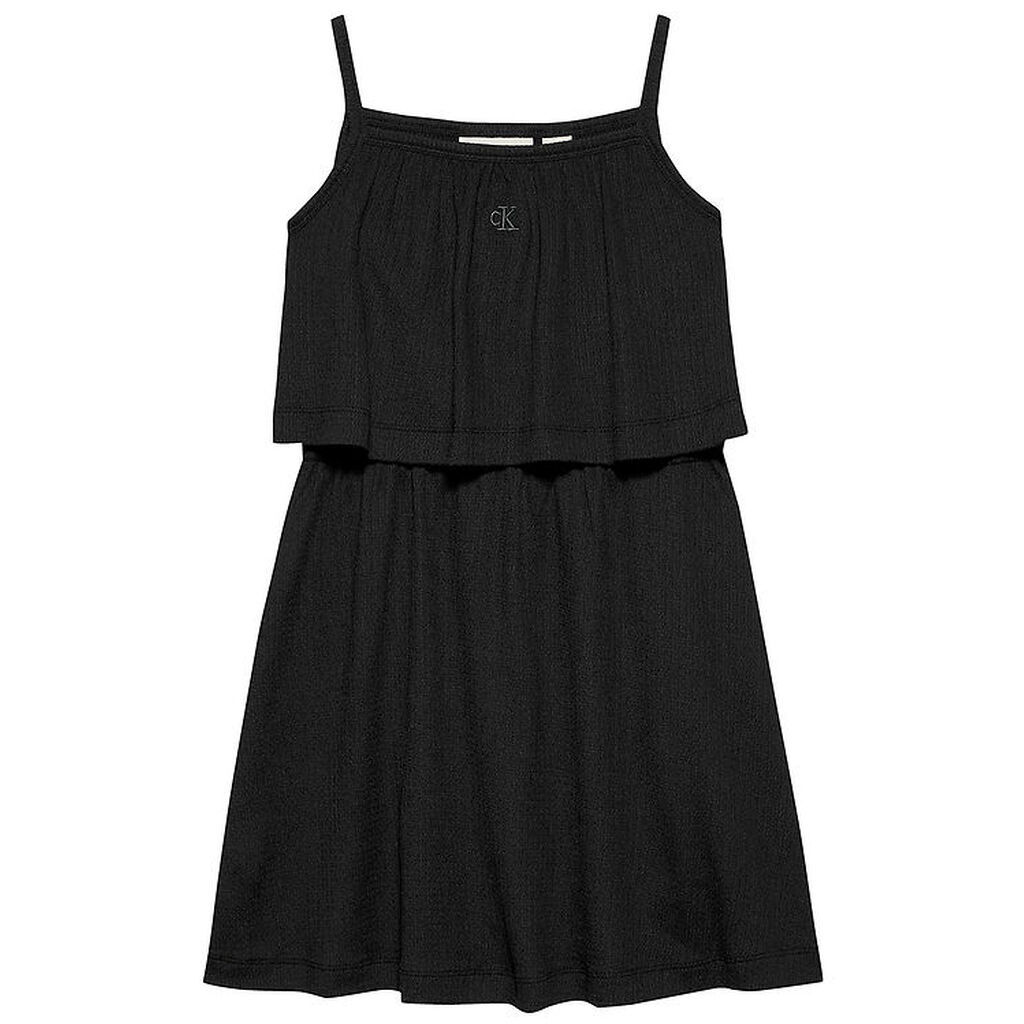 Calvin Klein Kjole - Crinkle Layered - CK Sort