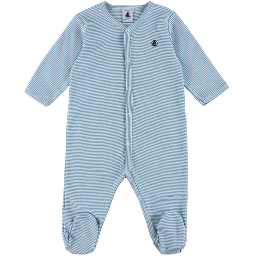 Petit Bateau Natdragt - Adriatic/Marshmallow