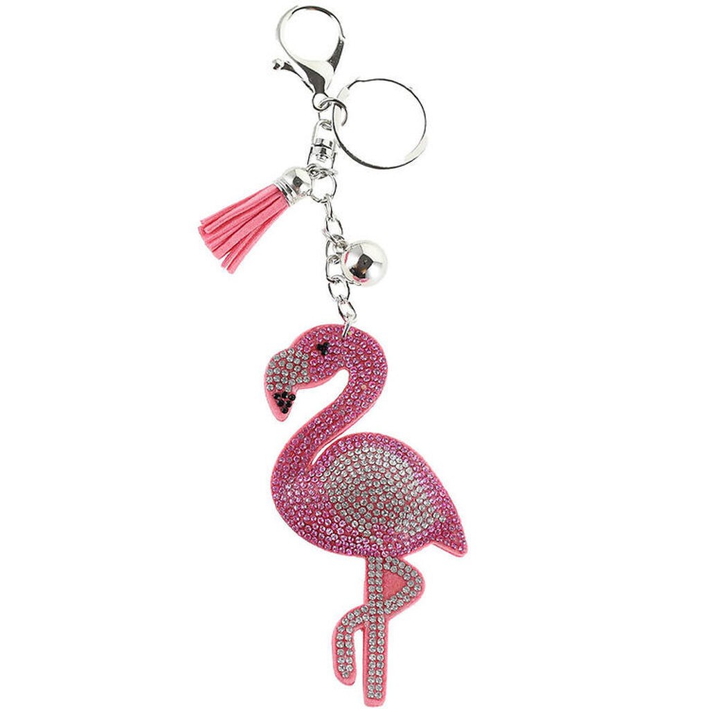 By Stær Nøglering - Flamingo - Pink
