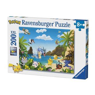 Ravensburger Puslespil - 200 Brikker - Pokémon