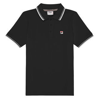Fila Polo - Piqué - Biella - Sort m. Logo