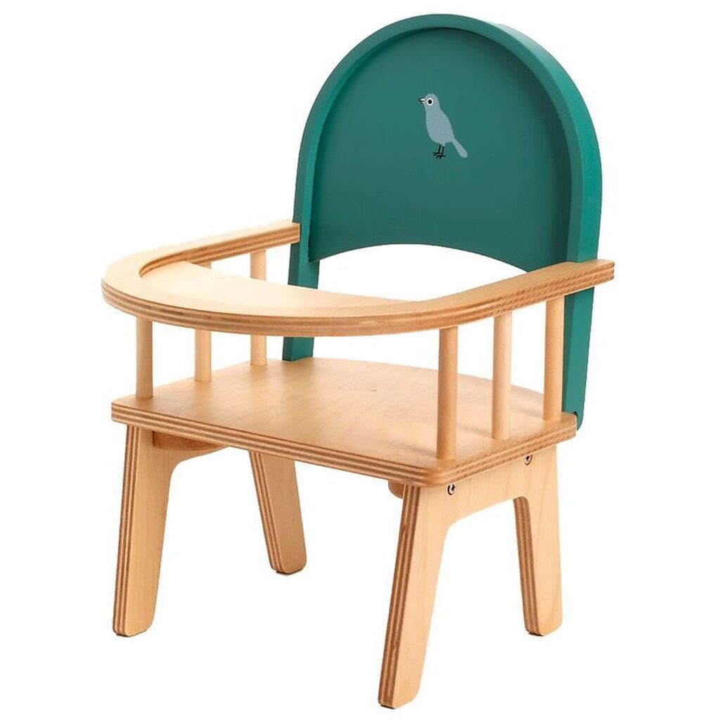 Djeco Dukketilbehør - Træ - Diner Chair