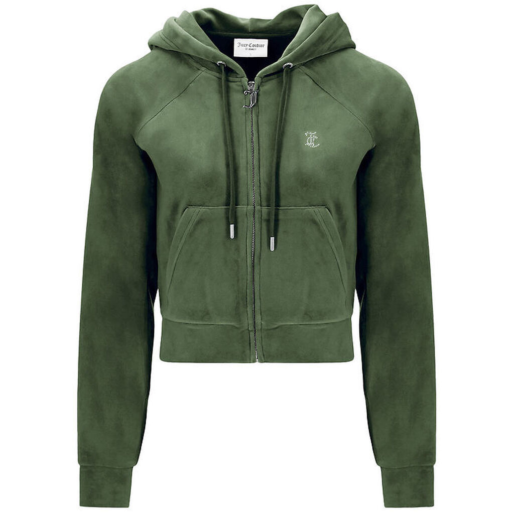 Juicy Couture Cardigan - Madison - Velour - Thyme