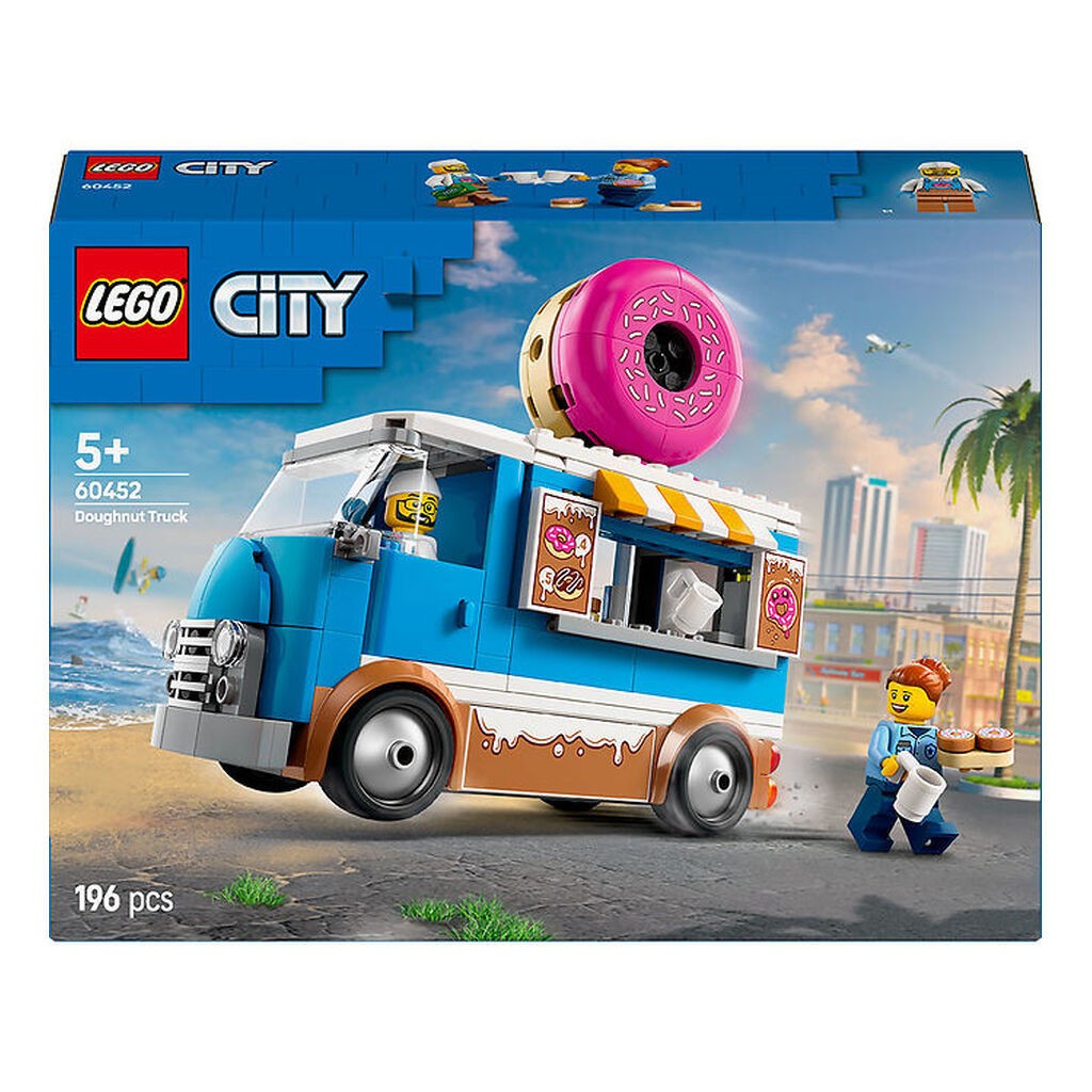 LEGOÂ® City - Donutvogn 60452 - 196 Dele