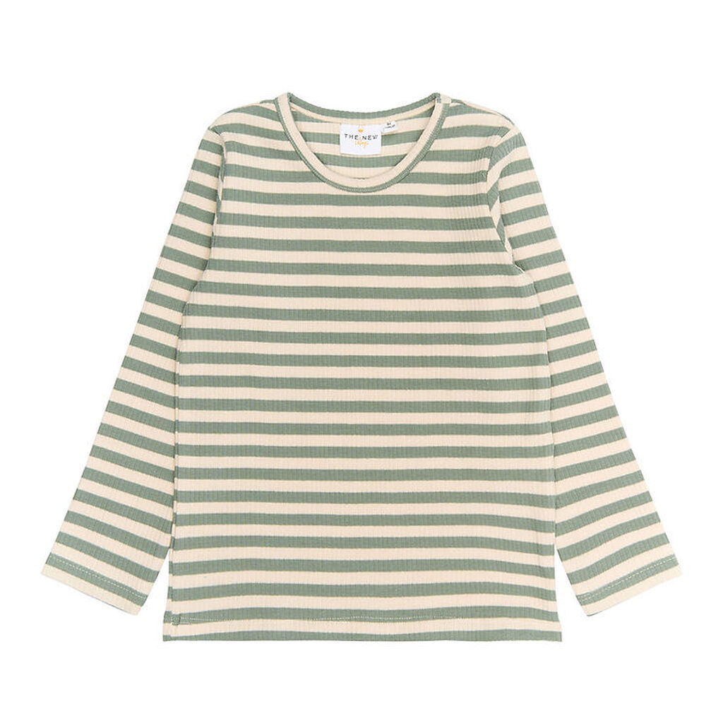 The New Siblings Bluse - Rib - TnstFro - Lily Pad Striped