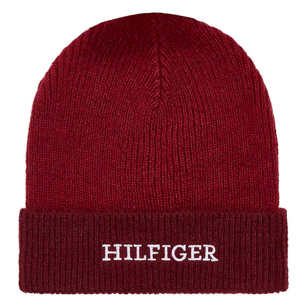 Tommy Hilfiger Hue - Strik - Monotype - Rouge