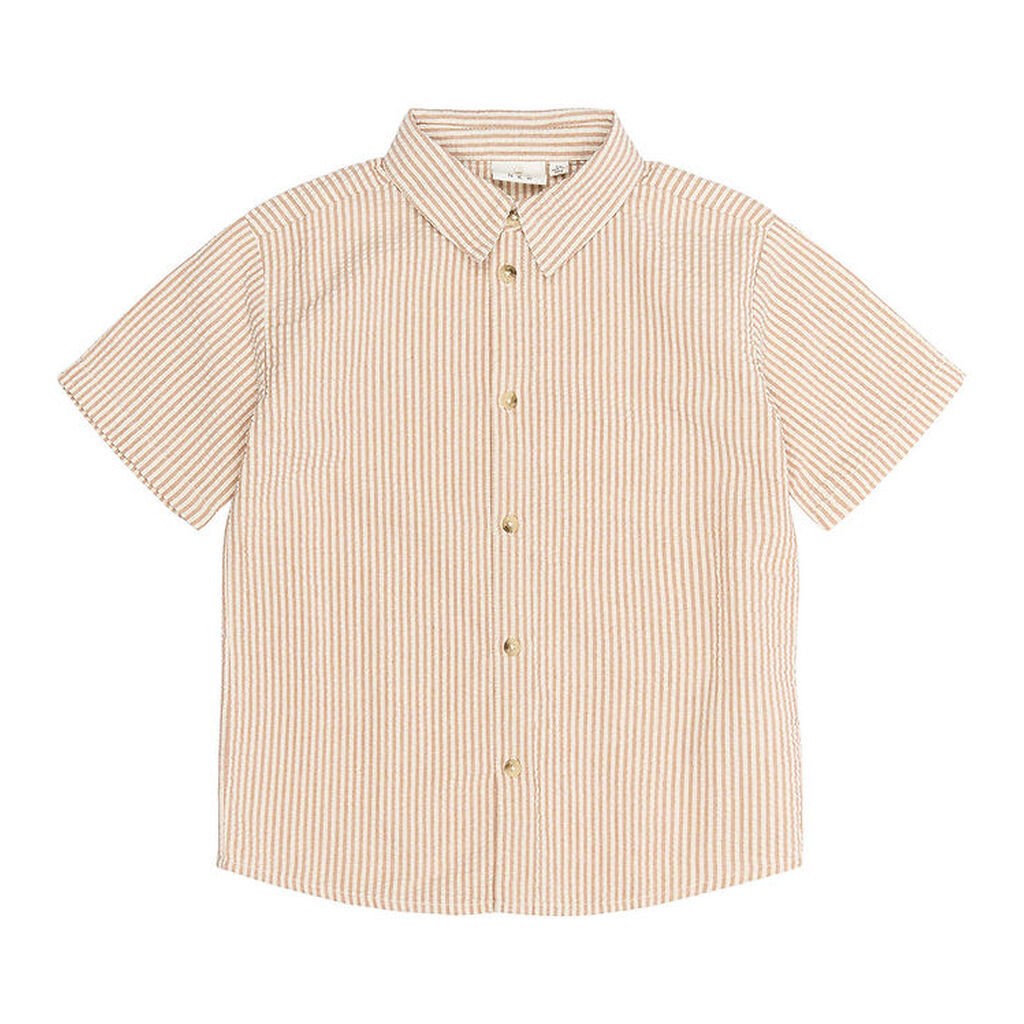 The New Skjorte - TnOllie - Indian Tan Striped