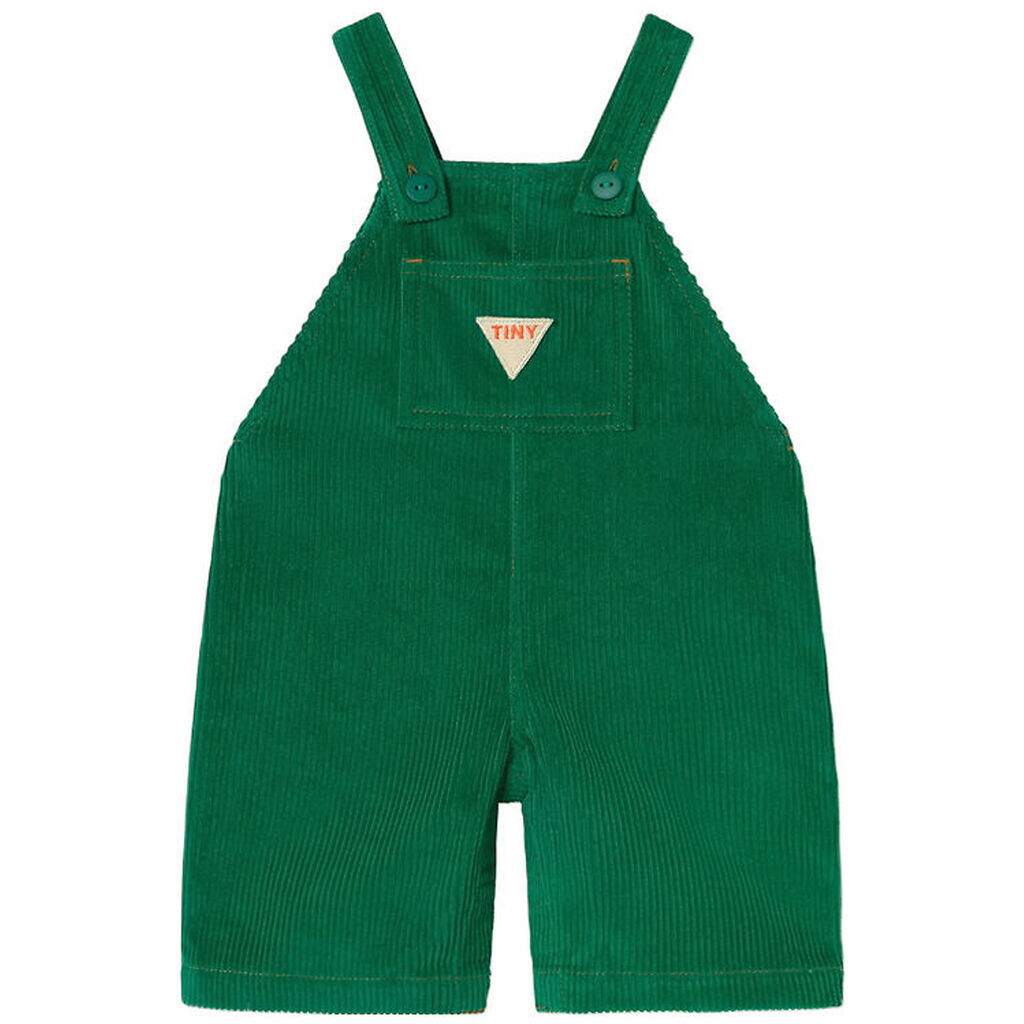 Tiny Cottons Smækbukser - Fløjl - Dark Emerald