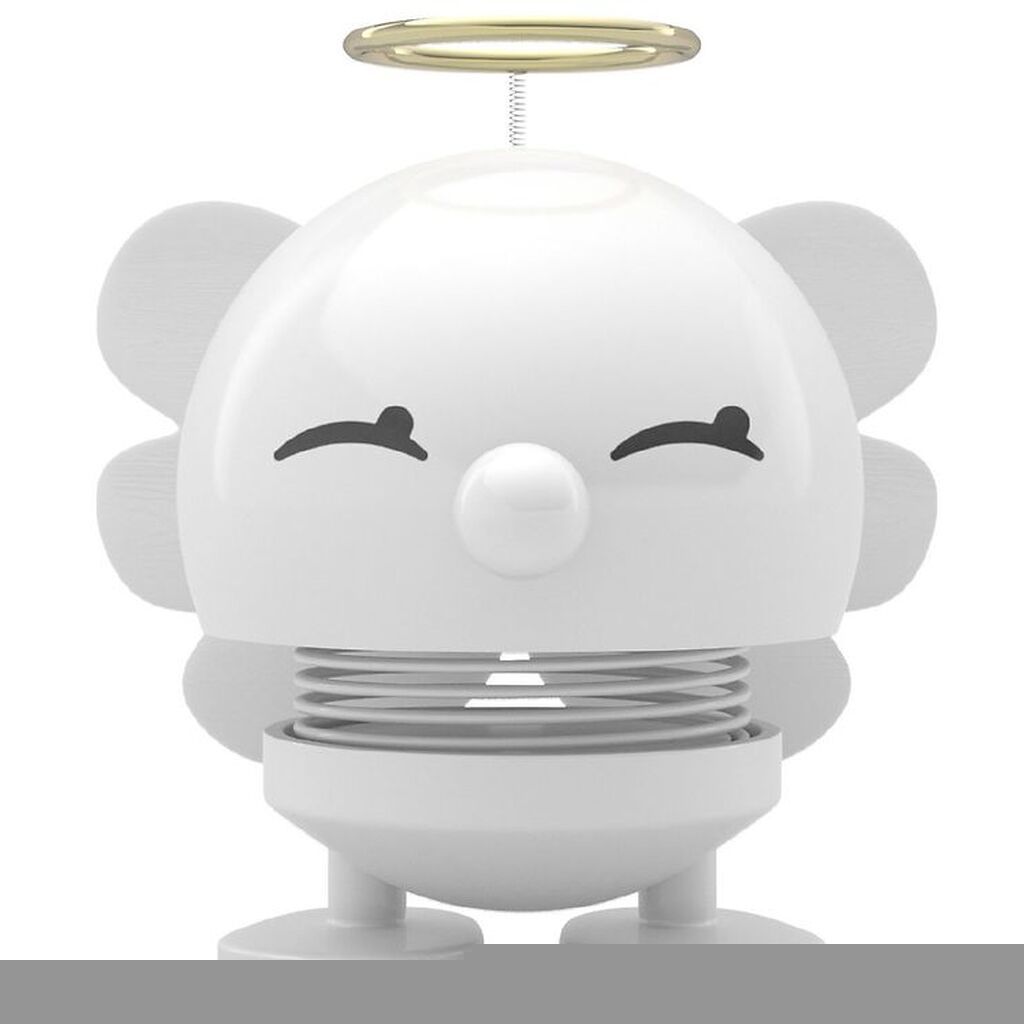 Hoptimist Angel Baby Bimble - 7 cm - Hvid