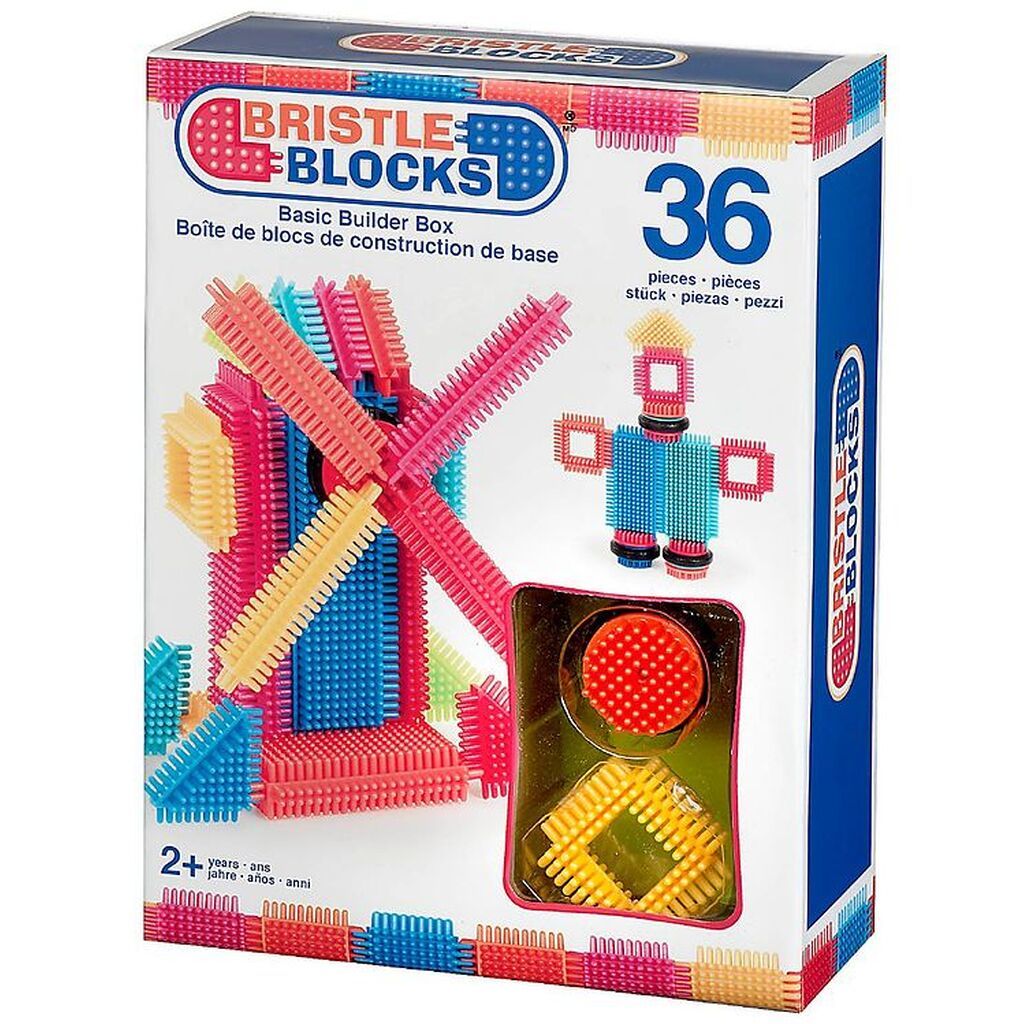 Bristle Blocks Klodser - 36 stk - Basic Builder