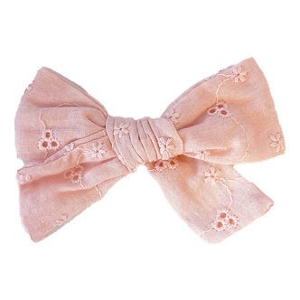 By Stær Hårspænde m. Sløjfe - Alvilda - 8x5 cm - Pudder