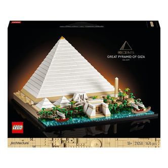 LEGOÂ® Architecture - Den Store Pyramide i Giza 21058 - 1476 Dele