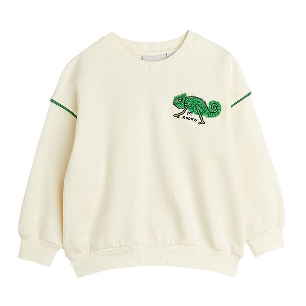 Mini Rodini Sweatshirt - Lizard - Offwhite