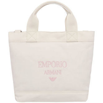 Emporio Armani Taske - 22x22x9,5 cm - Warm White