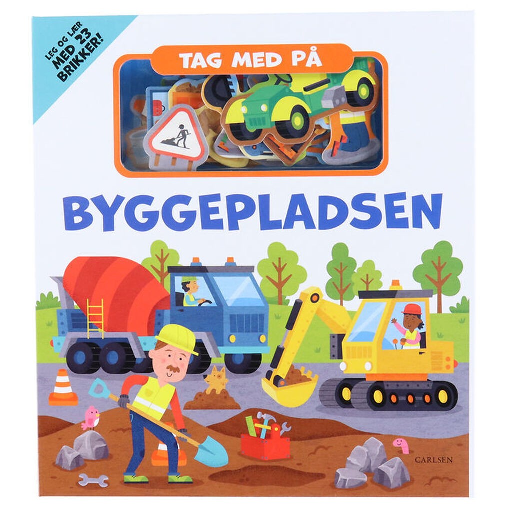 Forlaget Carlsen Aktivitetsbog - Tag Med På Byggepladsen