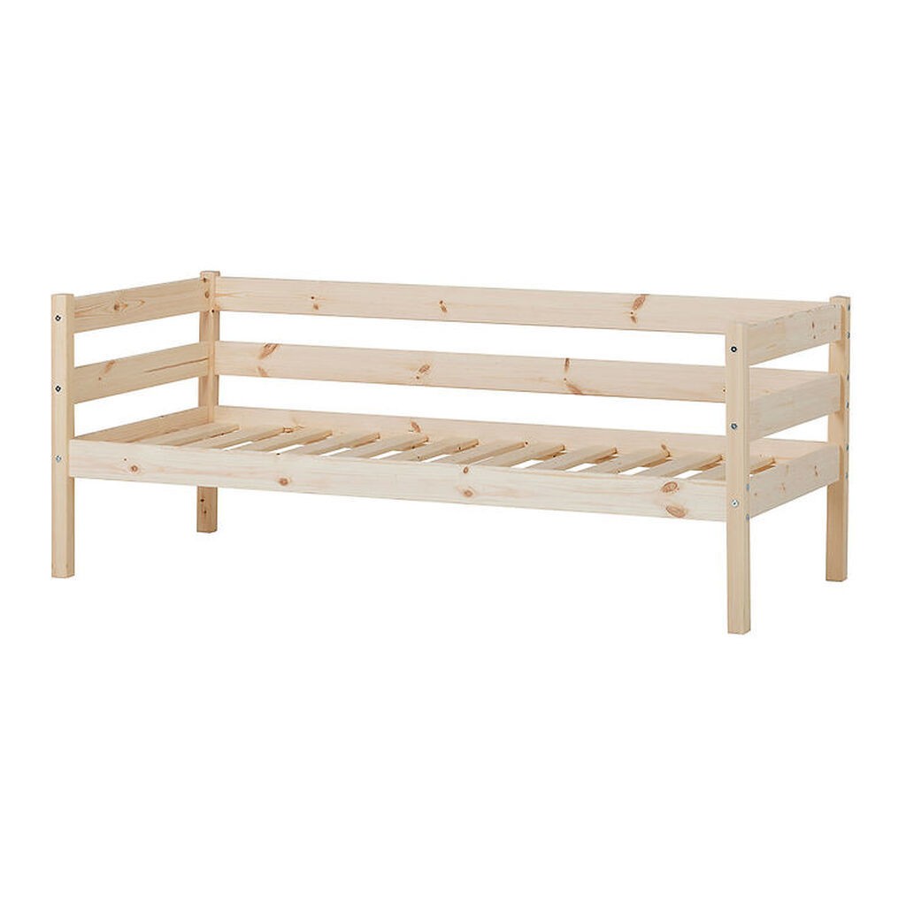 Hoppekids Juniorseng - ECO Comfort - 166x76x65 cm - Natural Wood