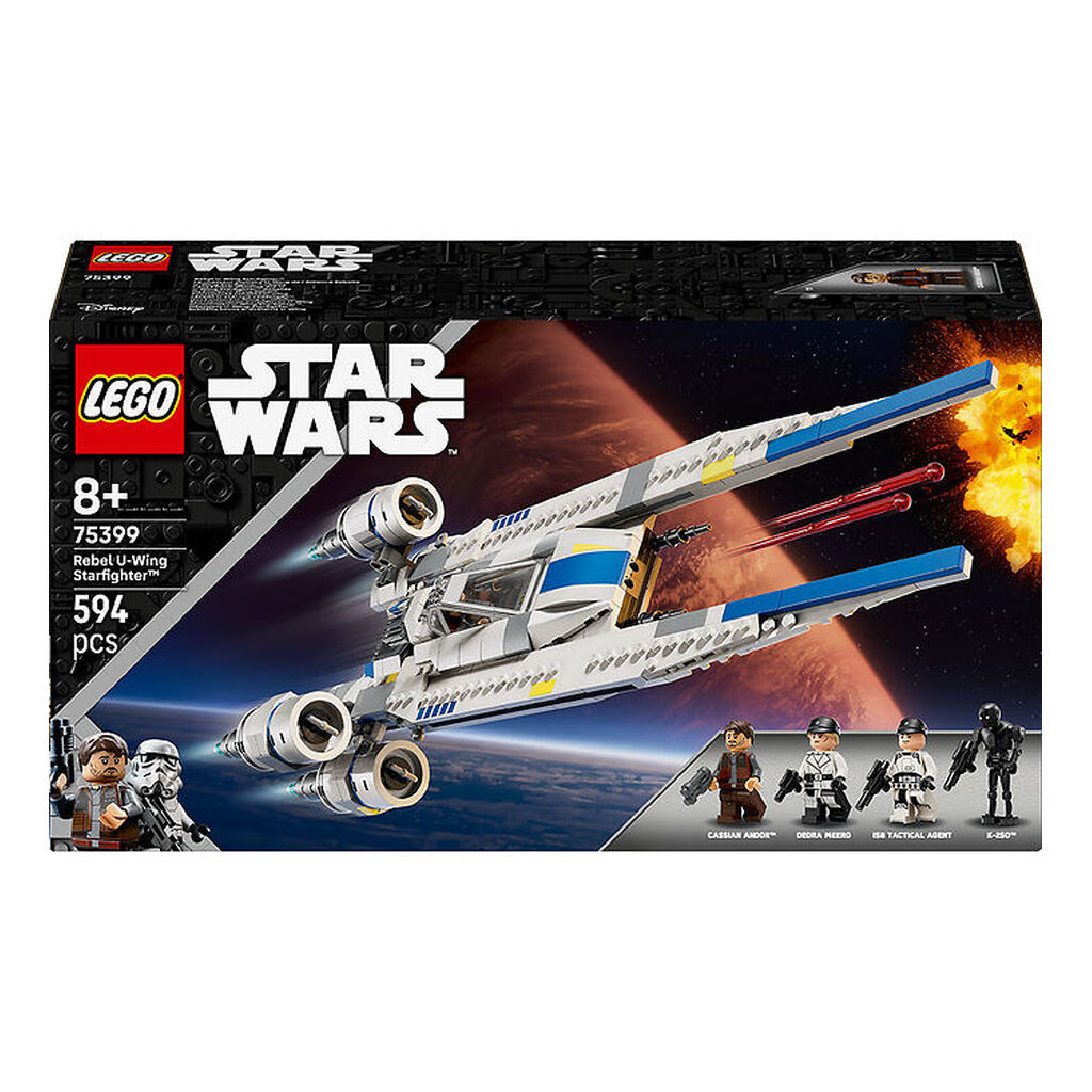 LEGOÂ® Star Wars - Oprørernes U-Wing-Stjernej... 75399 - 594 Dele