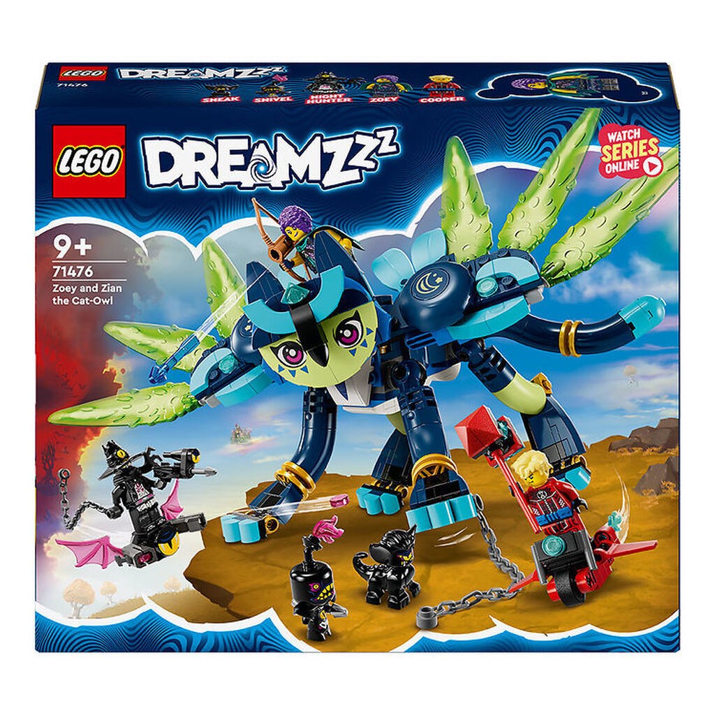 LEGOÂ® DREAMZzz - Zoey Og Katteuglen Zian 71476 - 437 Dele
