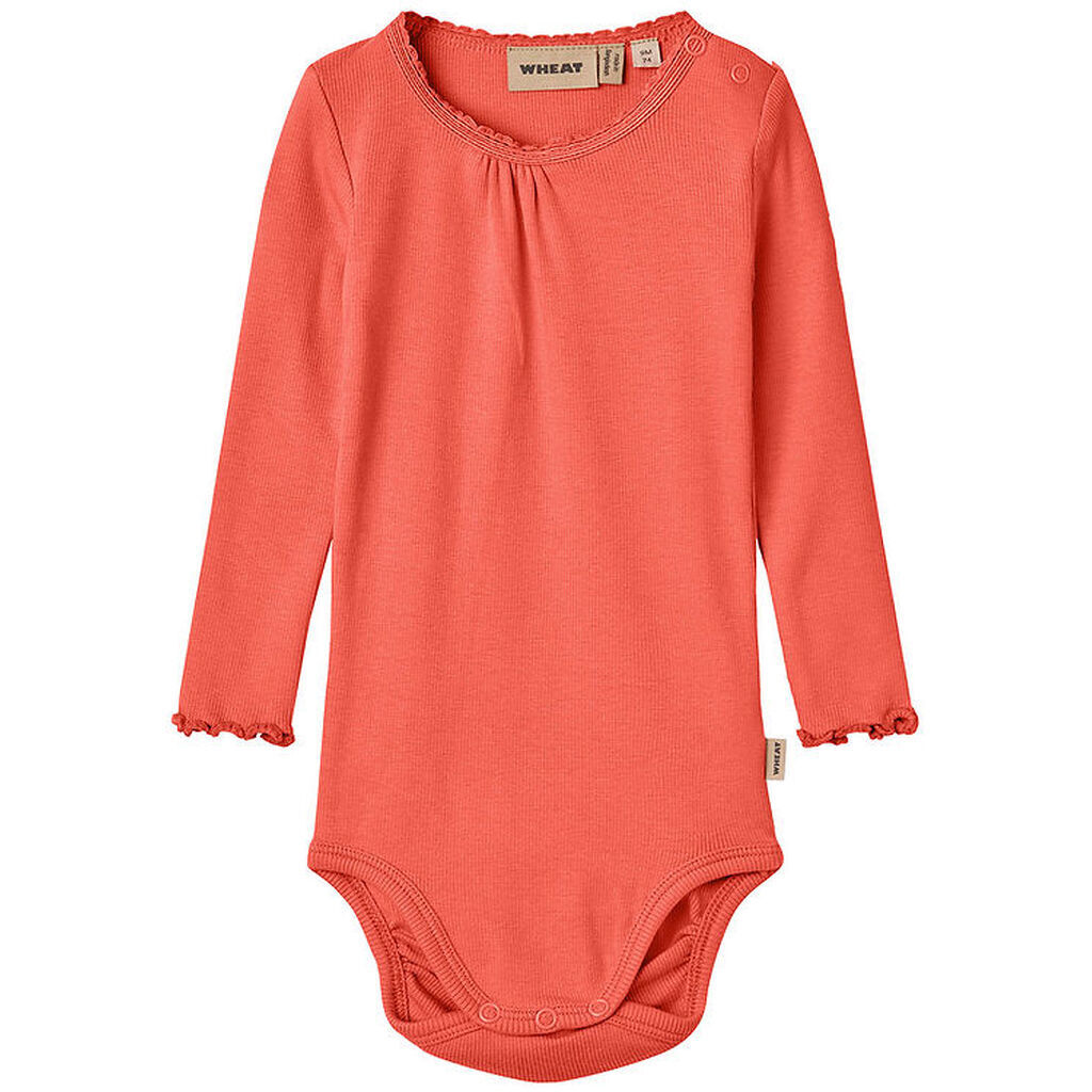 Wheat Body l/æ - Rib - Lotta - Candy Red