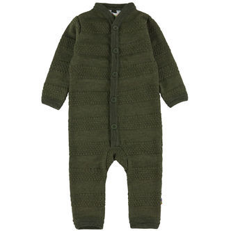 Joha Køredragt - Strik - Uld - Mos Grøn