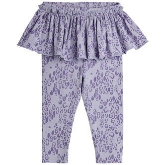 Mini Rodini Leggings - Leopard - AOP - Purple
