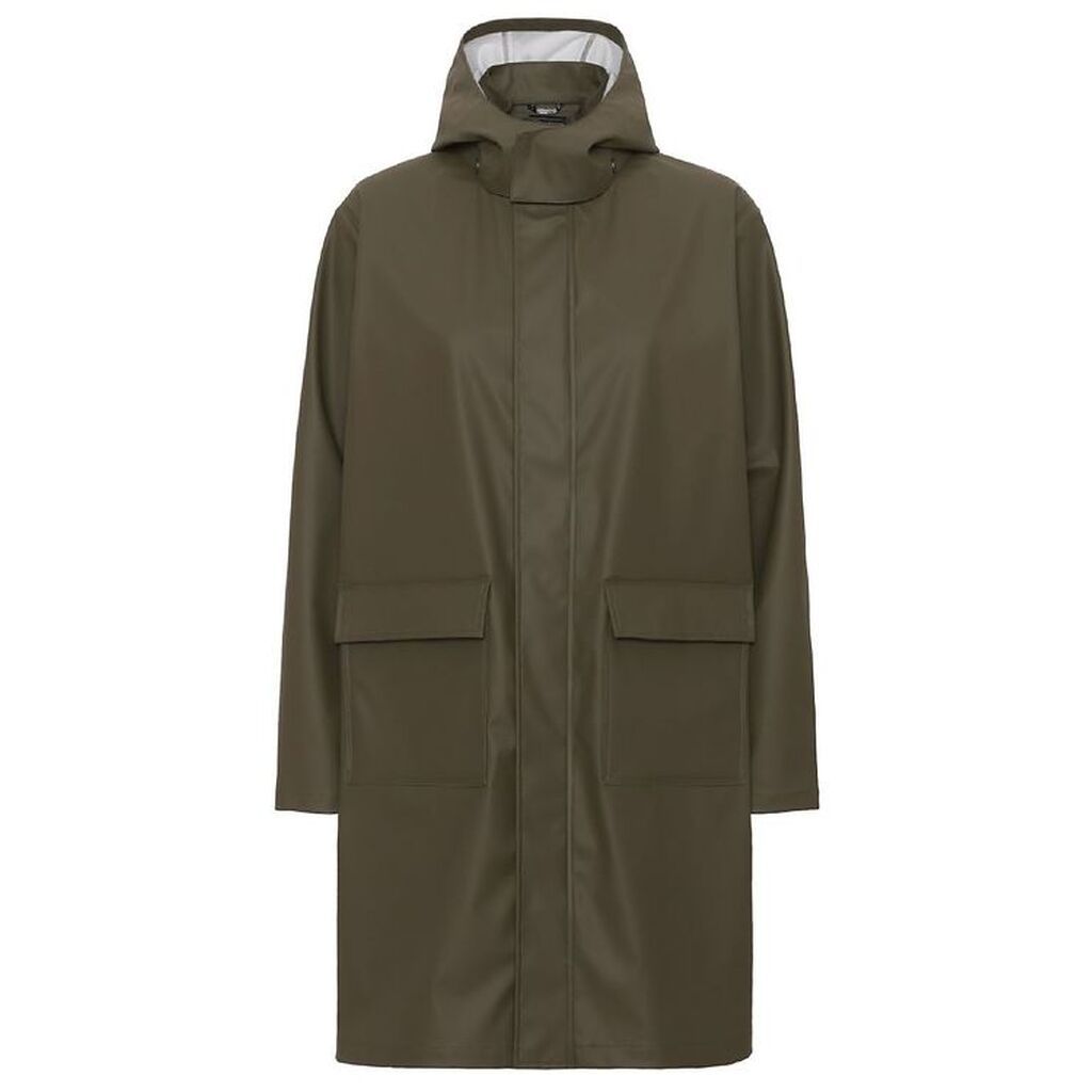 Ver de Terre Regnfrakke - PU - Dark Moss