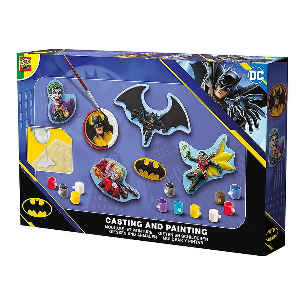 SES Creative Kreasæt - Støb & Mal - Batman