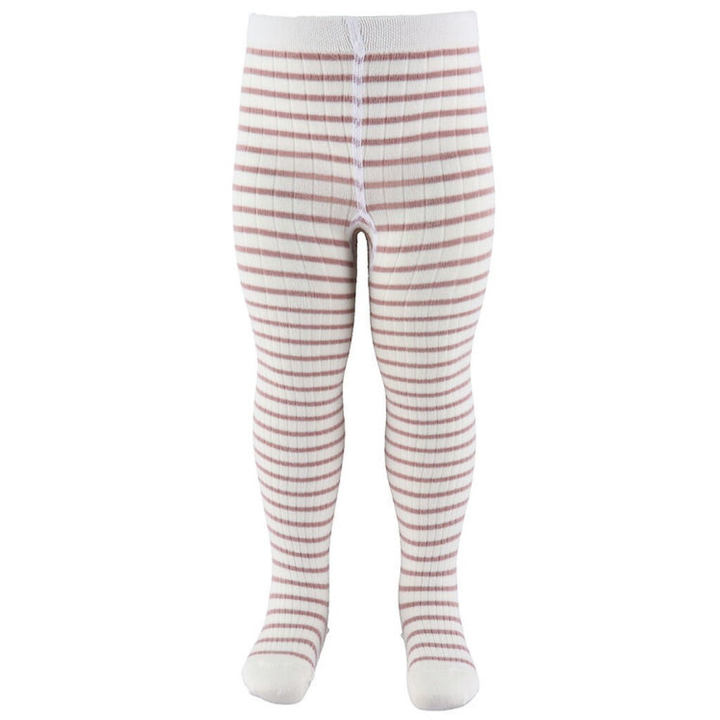 MP Strømpebukser - Rib - Bambus - Kallie - Wood Rose