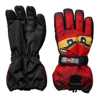 LEGOÂ® Ninjago Handsker - LWAgan 807 - Tex - Rød