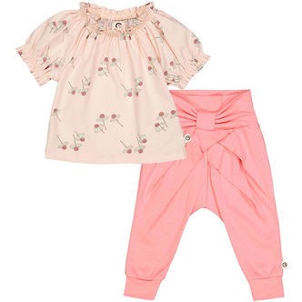 Müsli Sæt - T-shirt/Bukser - Chamomile - Mary/Bubblegum/Balsam C